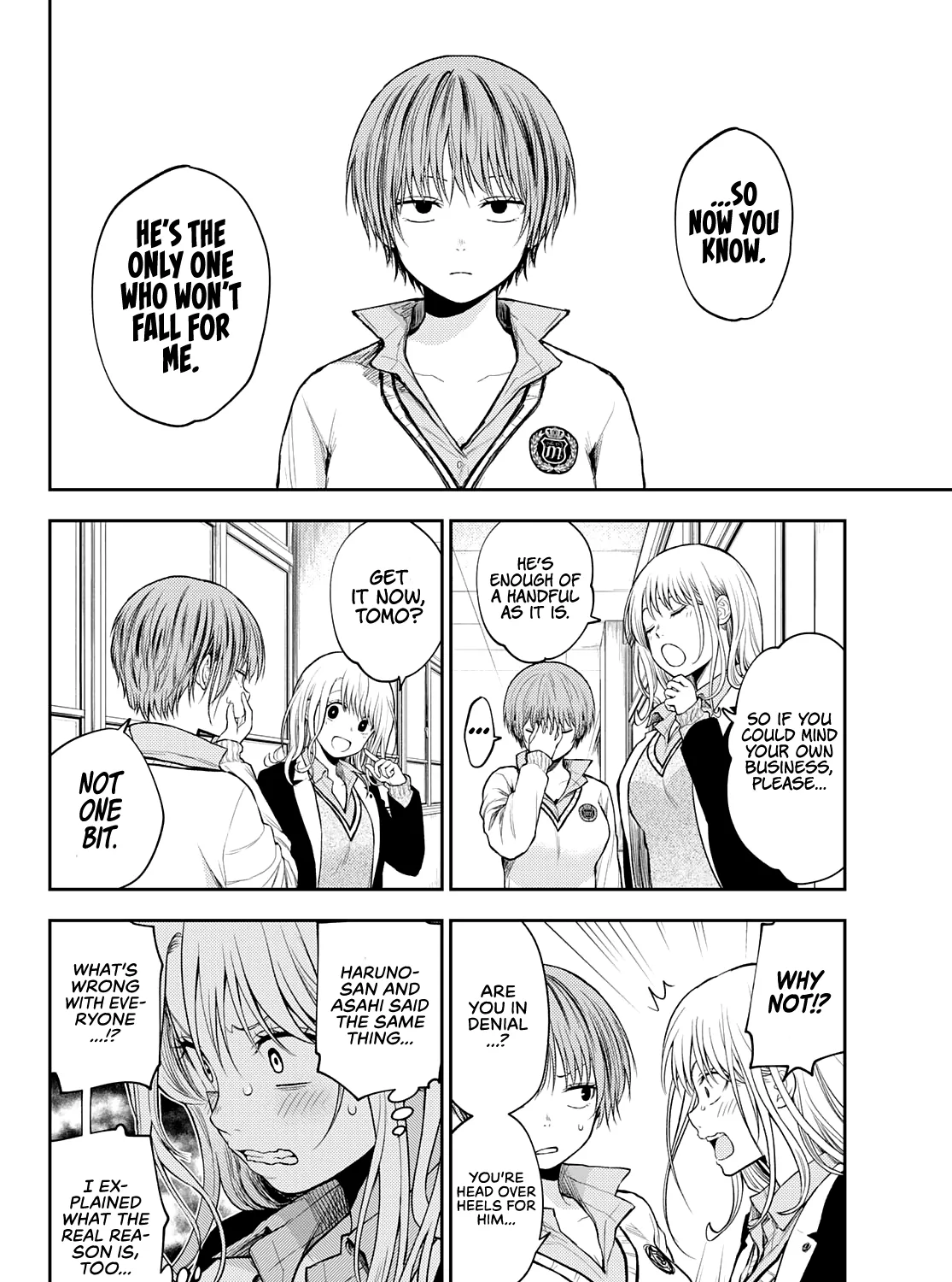 My Charms Are Wasted On Kuroiwa Medaka Zinmanga X Chapter 33 Page 16