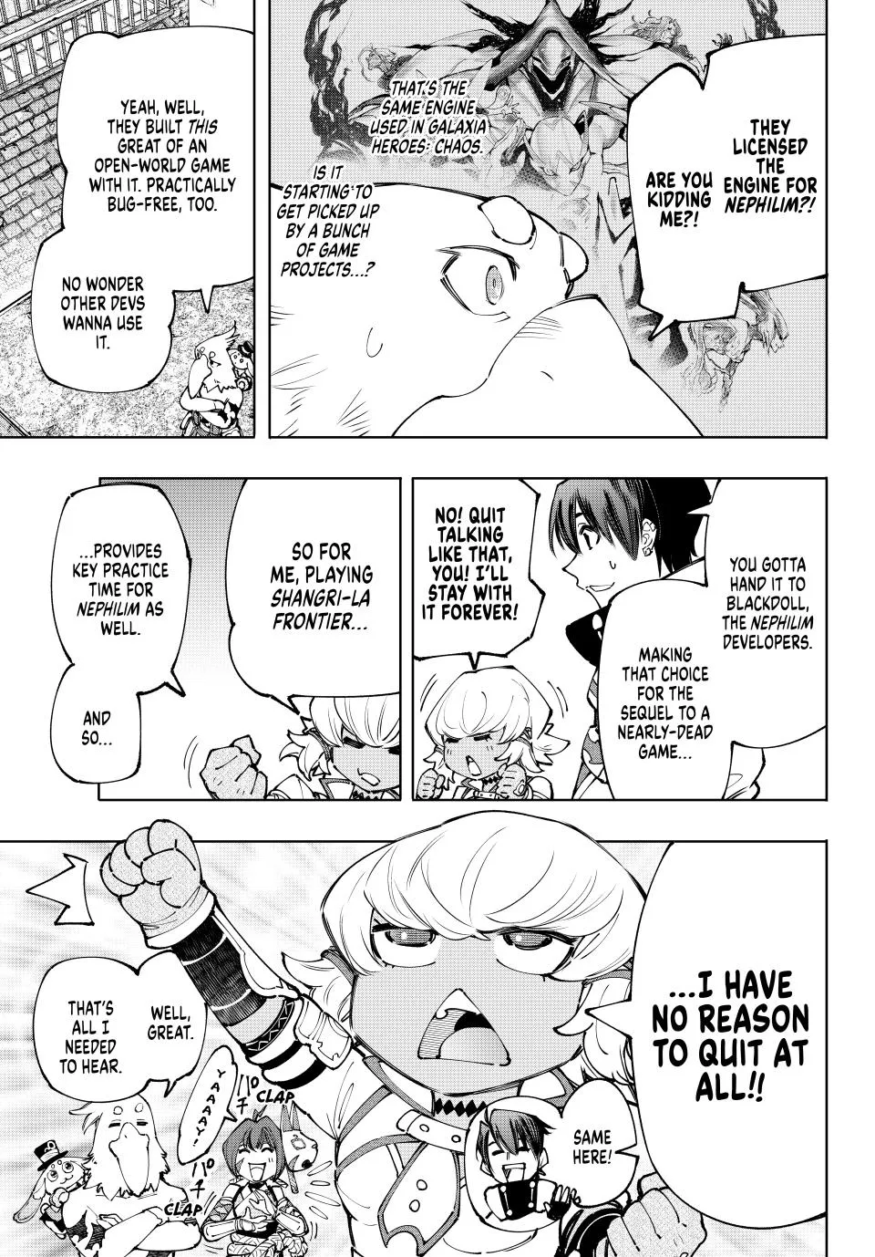 Shangri-La Frontier ~ Kusoge Hunter, Kamige Ni Idoman To Su~ Zinmanga X Chapter 173 Page 8