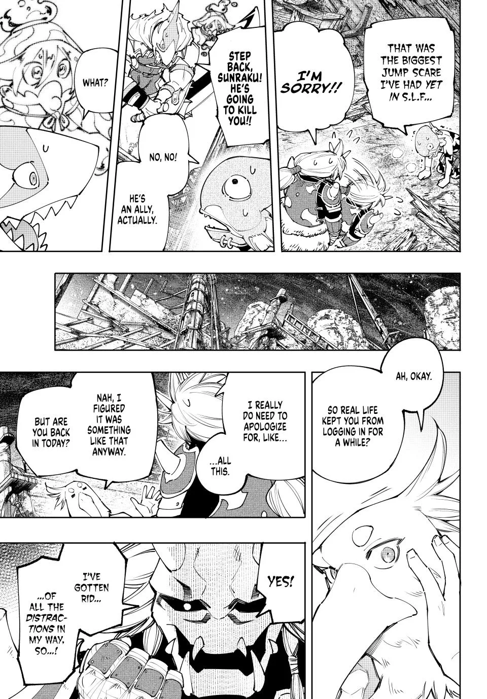 Shangri-La Frontier ~ Kusoge Hunter, Kamige Ni Idoman To Su~ Zinmanga X Chapter 172 Page 3
