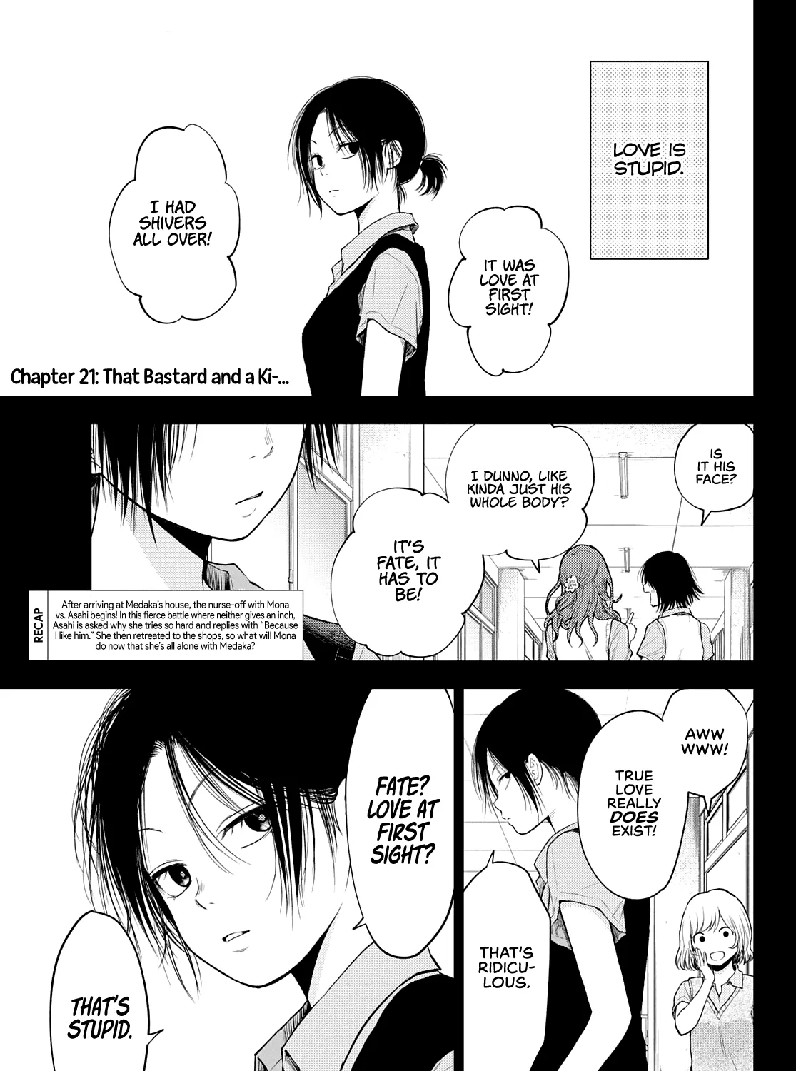My Charms Are Wasted On Kuroiwa Medaka Zinmanga X Chapter 21 Page 2