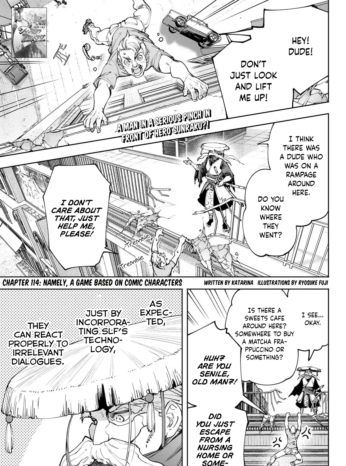 Shangri-La Frontier ~ Kusoge Hunter, Kamige Ni Idoman To Su~ Zinmanga X Chapter 114 Page 3