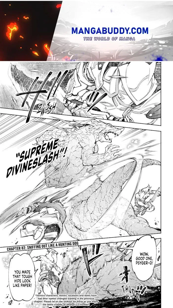 Shangri-La Frontier ~ Kusoge Hunter, Kamige Ni Idoman To Su~ Zinmanga X Chapter 82 Page 1