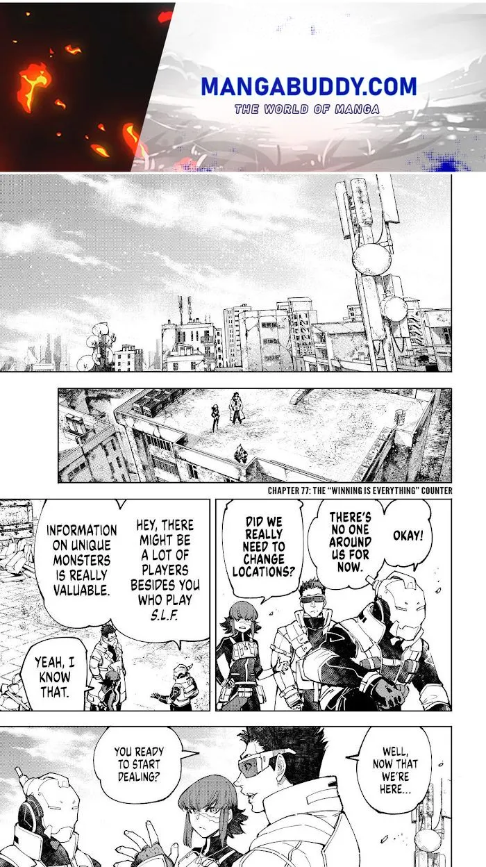 Shangri-La Frontier ~ Kusoge Hunter, Kamige Ni Idoman To Su~ Zinmanga X Chapter 77 Page 1