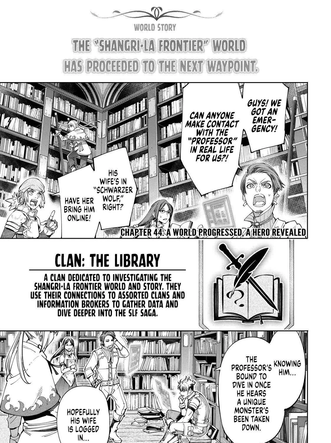 Shangri-La Frontier ~ Kusoge Hunter, Kamige Ni Idoman To Su~ Zinmanga X Chapter 44 Page 1