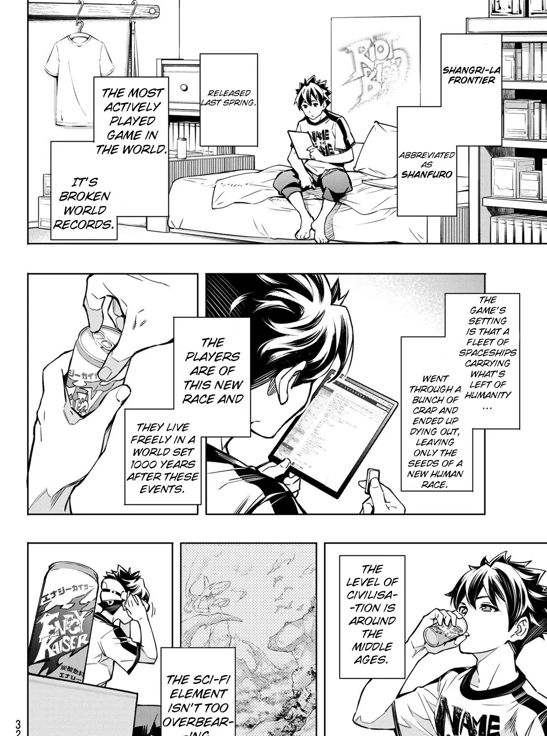 Shangri-La Frontier ~ Kusoge Hunter, Kamige Ni Idoman To Su~ Zinmanga X Chapter 1 Page 34