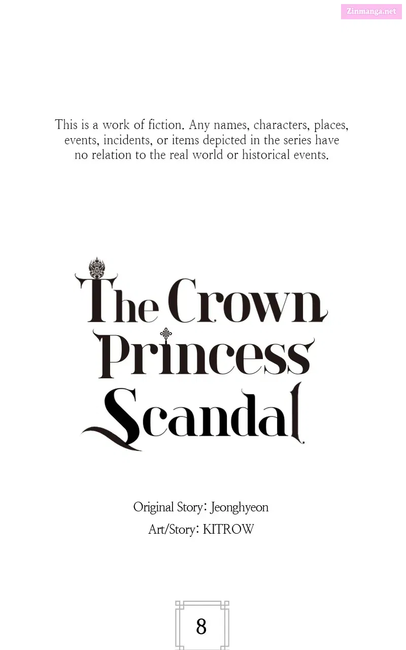 The Crown Princess Scandal Zinmanga X Chapter 8 Page 1