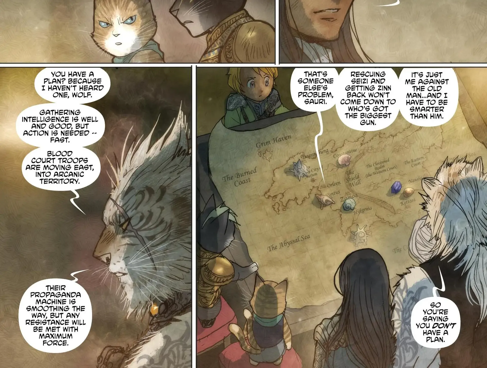 Monstress Zinmanga X Chapter 53 Page 18