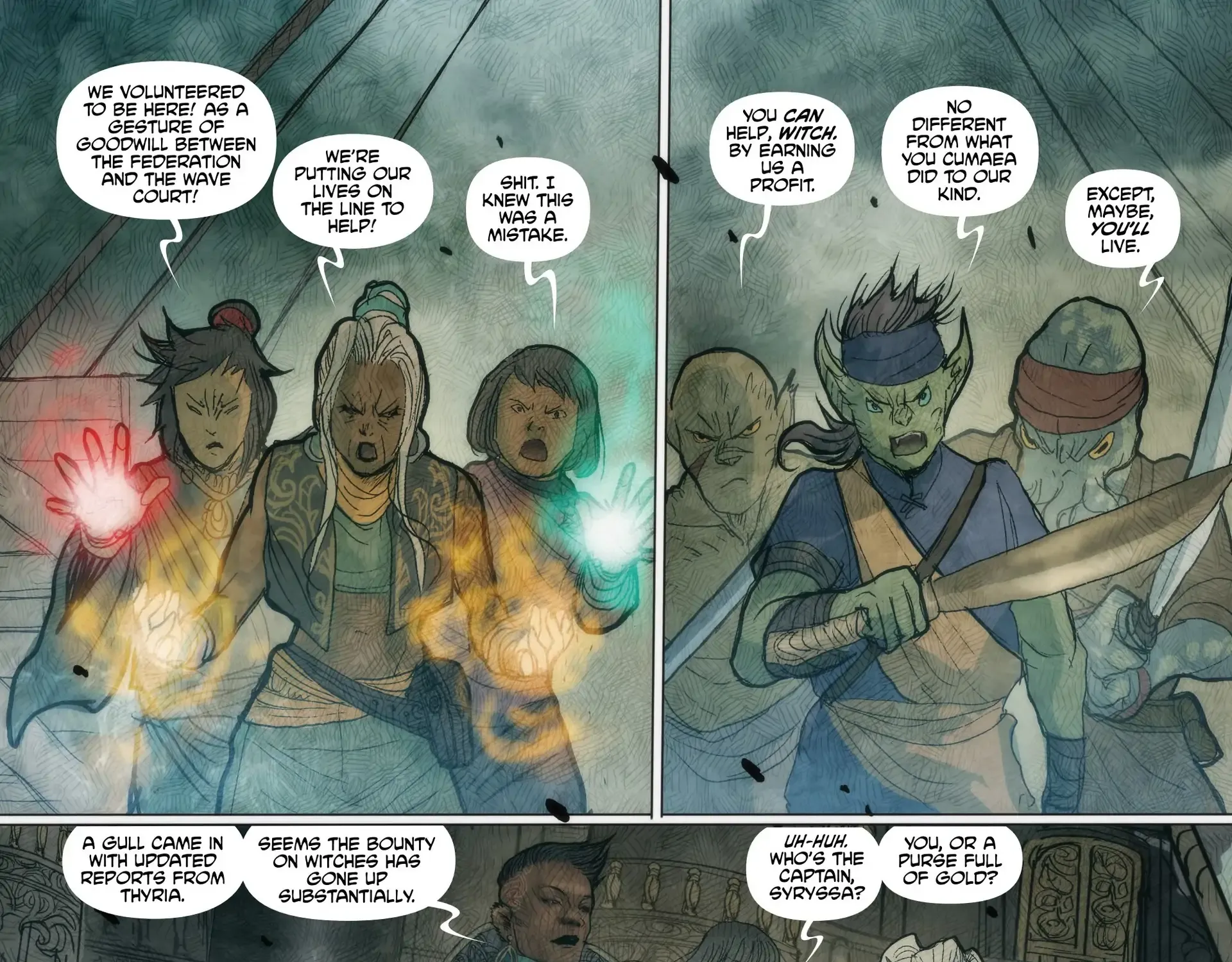 Monstress Zinmanga X Chapter 52 Page 12