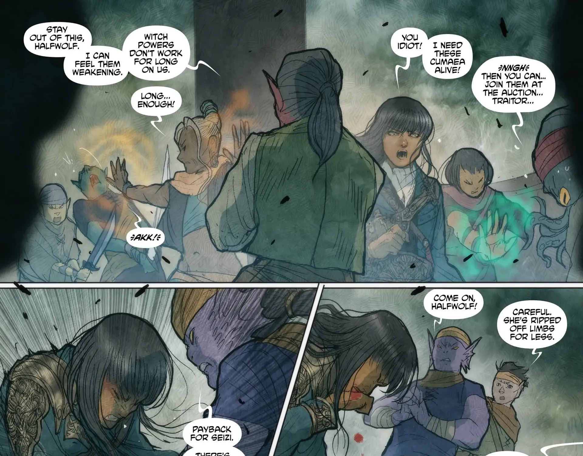 Monstress Zinmanga X Chapter 52 Page 16