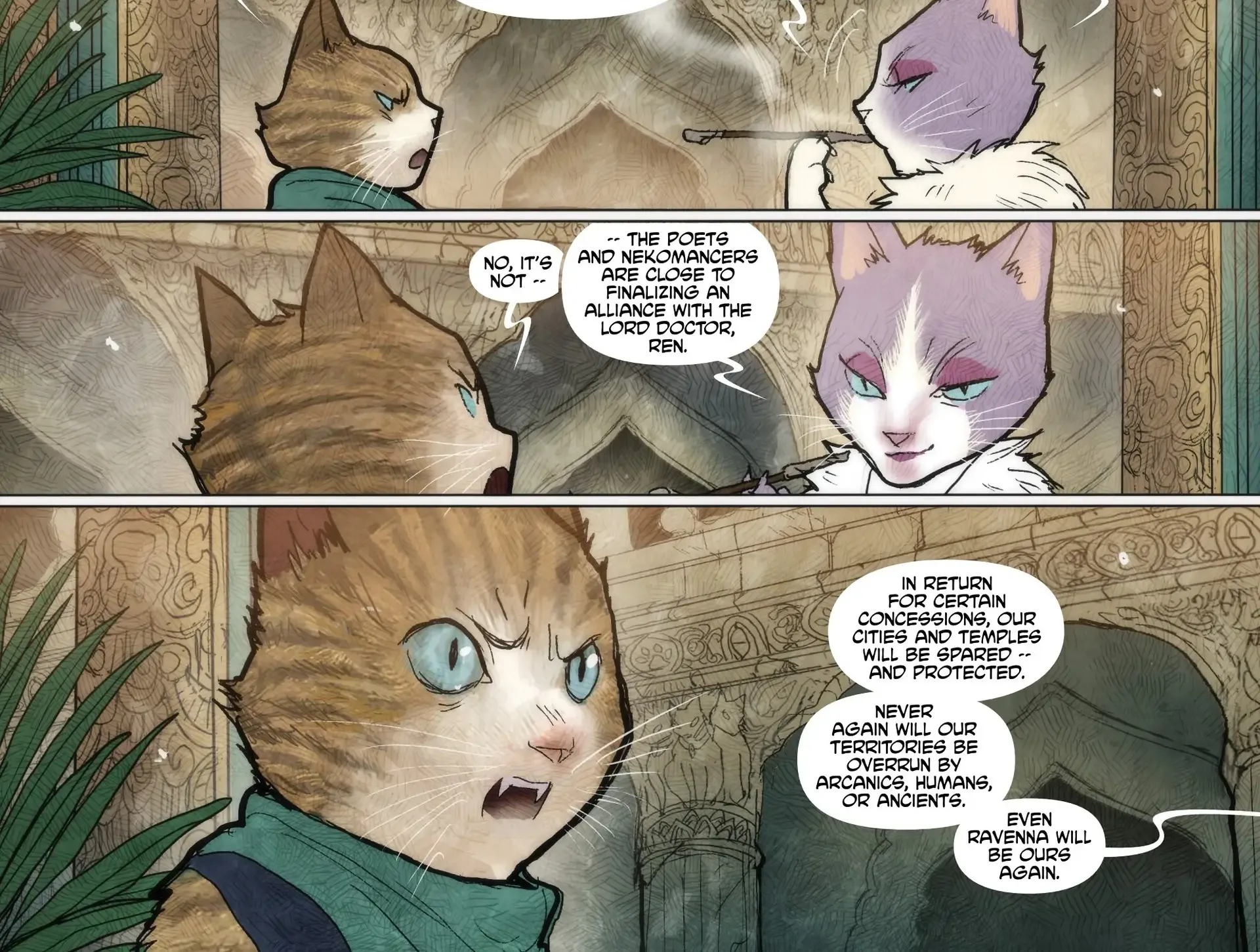 Monstress Zinmanga X Chapter 52 Page 35