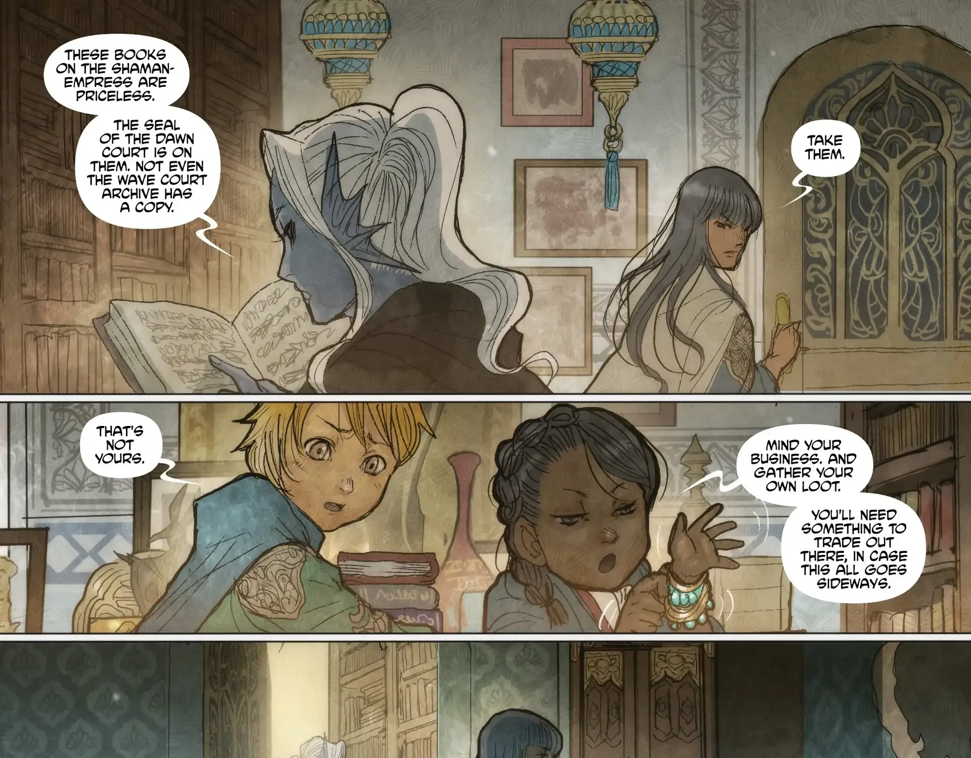 Monstress Zinmanga X Chapter 52 Page 46