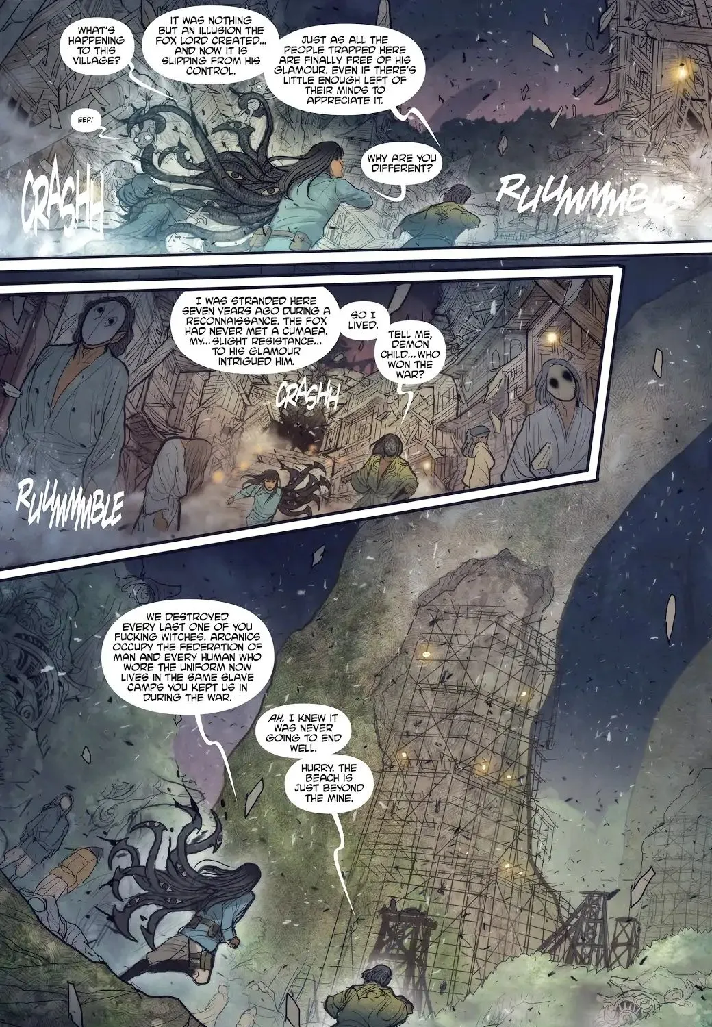 Monstress Zinmanga X Chapter 11 Page 37