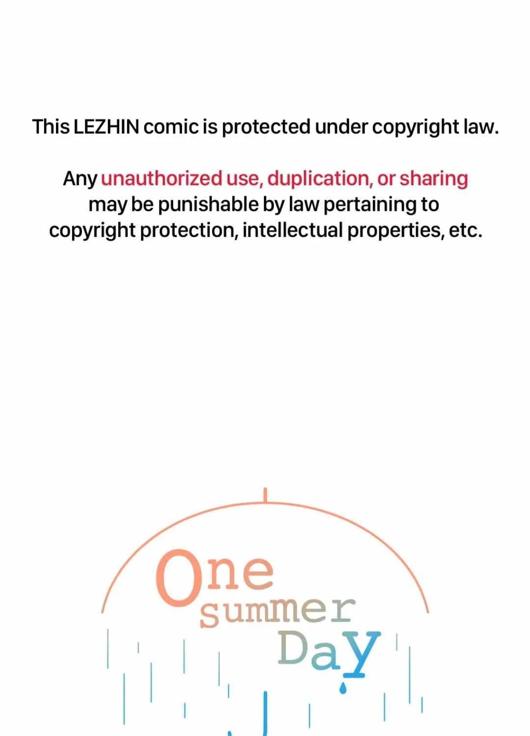 One Summer Day Zinmanga X Chapter 63 Page 3