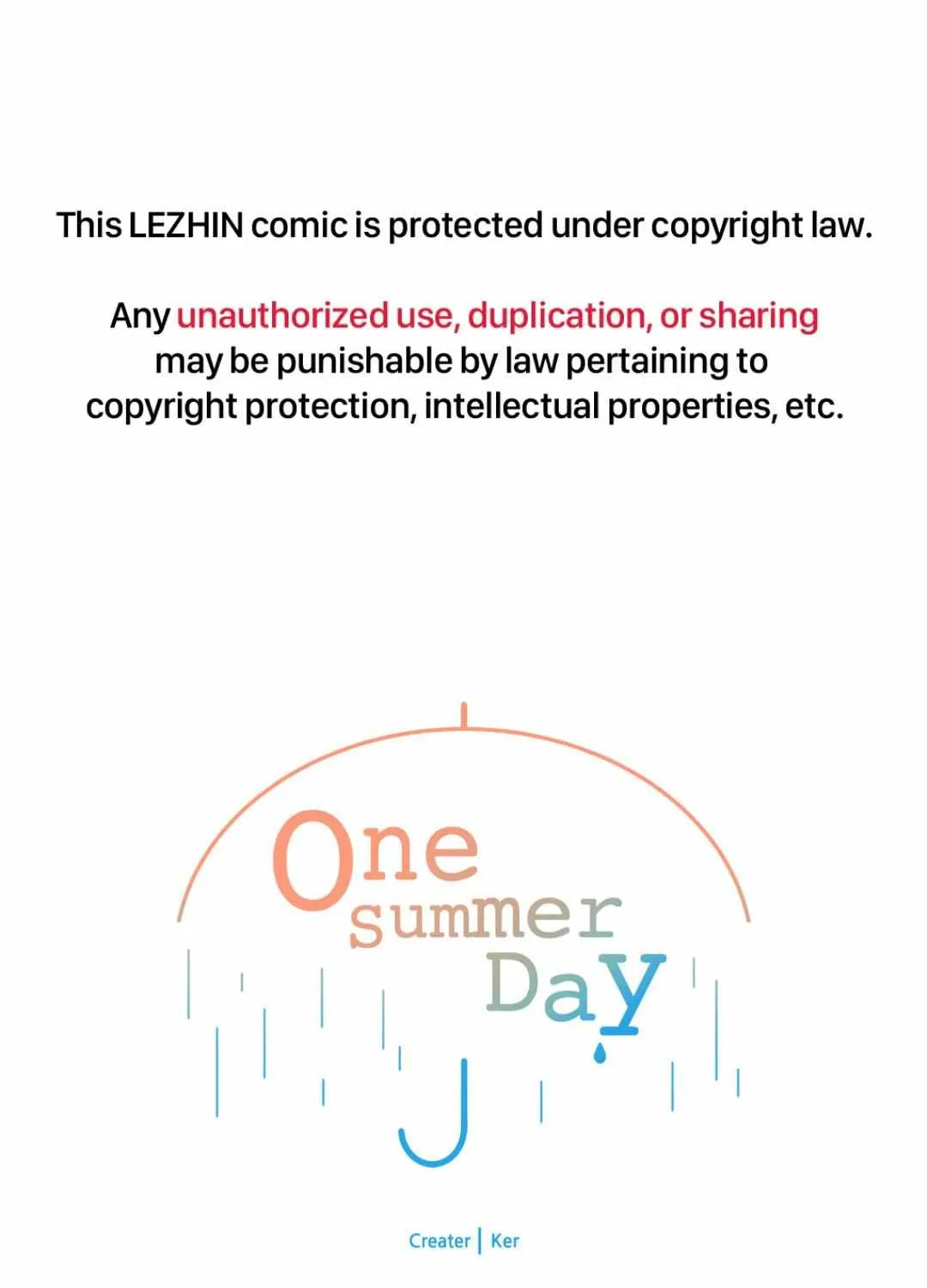 One Summer Day Zinmanga X Chapter 54 Page 4