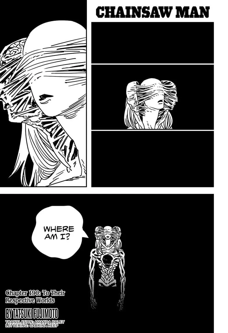 Chainsaw Man Zinmanga X Chapter 190 Page 1