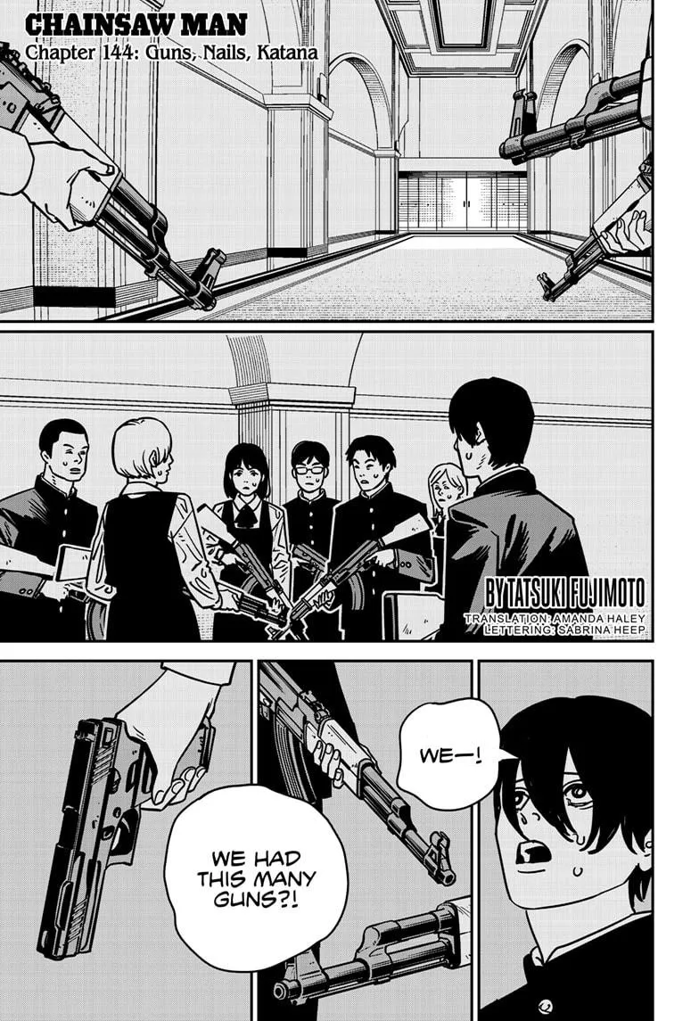 Chainsaw Man Zinmanga X Chapter 144 Page 1