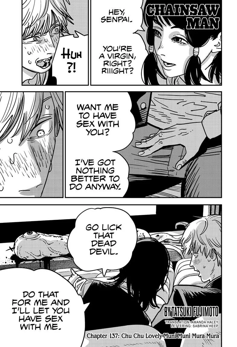 Chainsaw Man Zinmanga X Chapter 137 Page 1