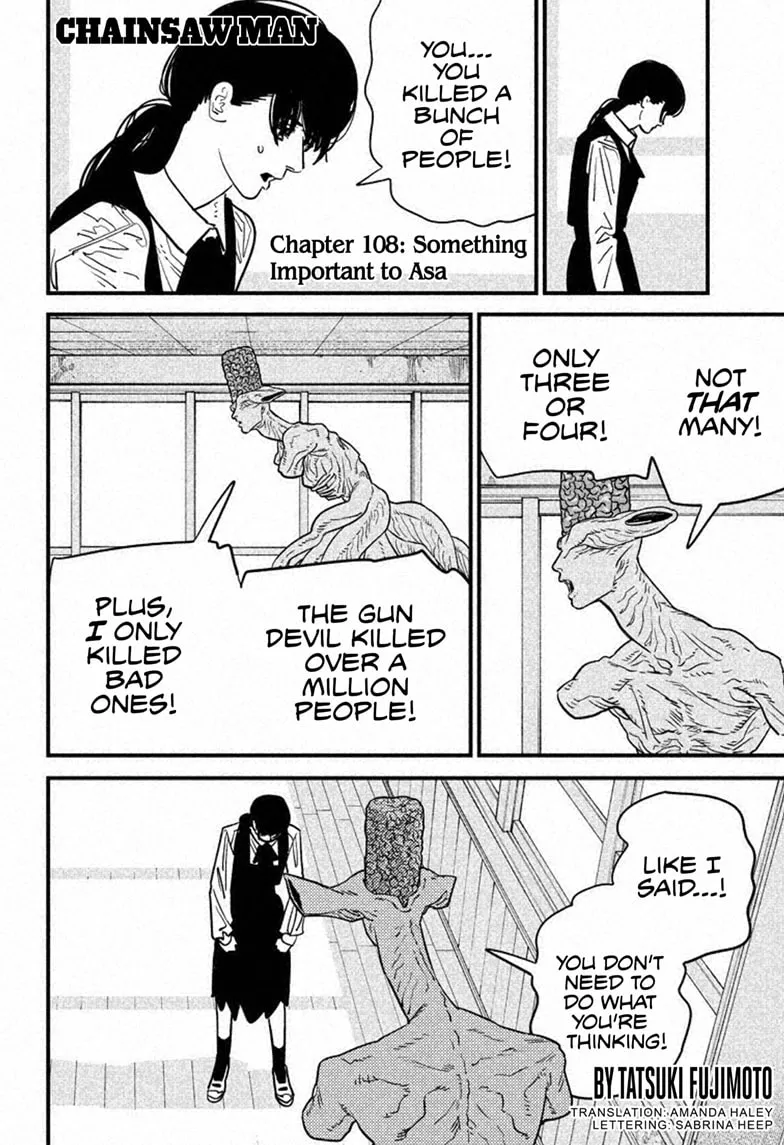 Chainsaw Man Zinmanga X Chapter 108 Page 1