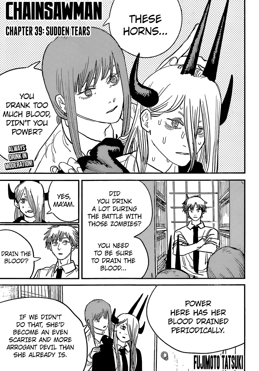 Chainsaw Man Zinmanga X Chapter 39 Page 1
