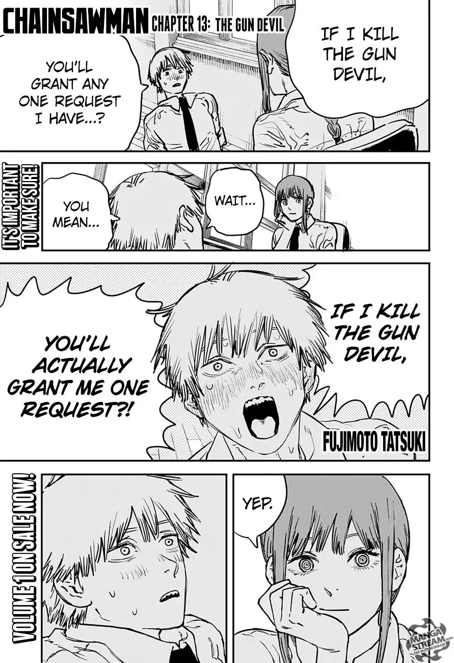 Chainsaw Man Zinmanga X Chapter 13 Page 1