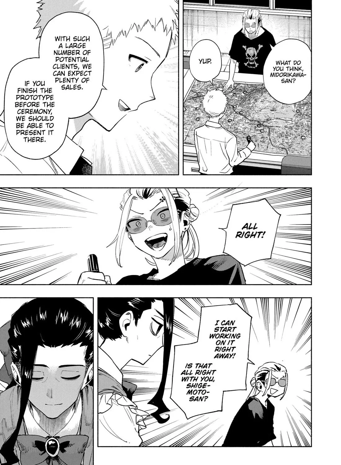Kabushiki Gaisha Magi Lumiere Zinmanga X Chapter 130 Page 9