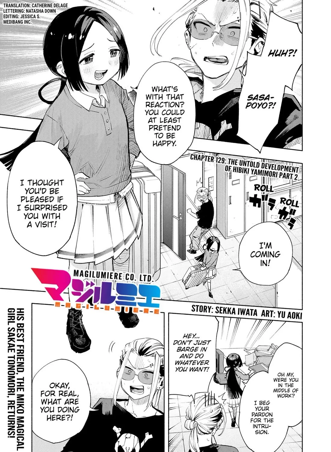 Kabushiki Gaisha Magi Lumiere Zinmanga X Chapter 129 Page 1