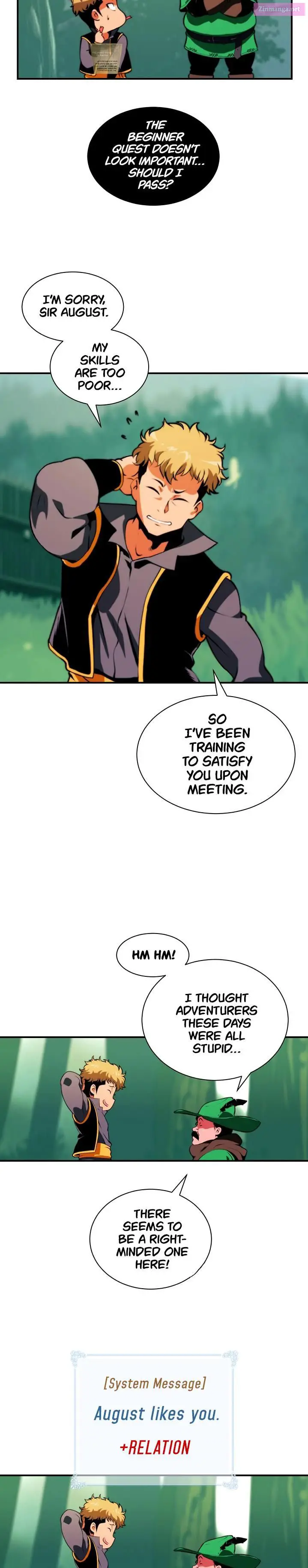 I’m Destined For Greatness! Zinmanga X Chapter 4 Page 8