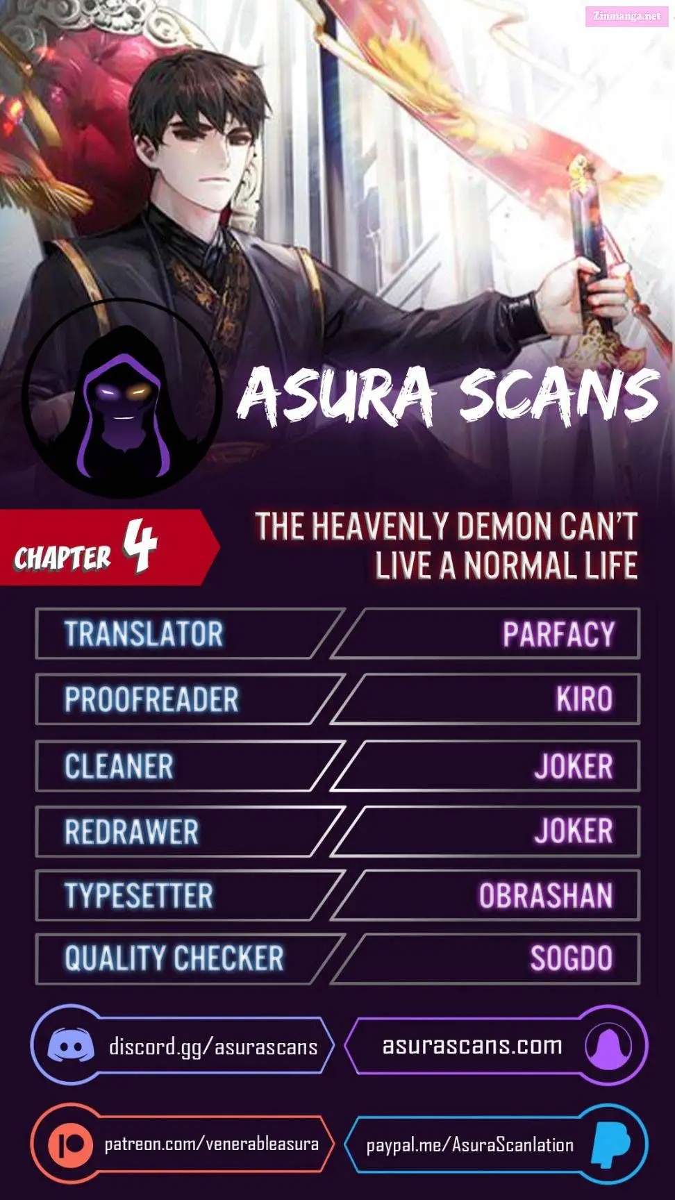 The Heavenly Demon Can’t Live a Normal Life Zinmanga X Chapter 4 Page 1