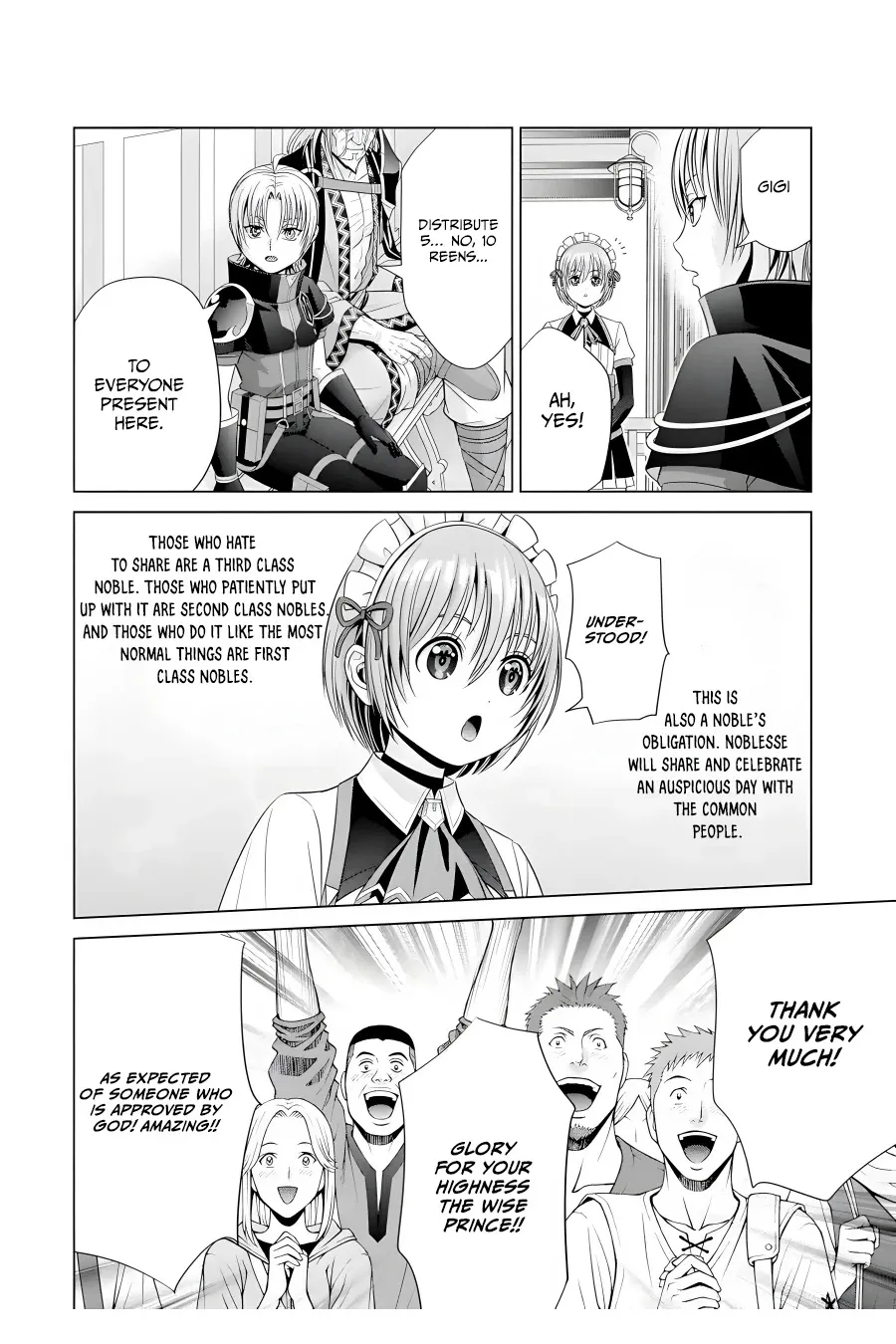 Noble Reincarnation ~Blessed With the Strongest Power From Birth~ Zinmanga X Chapter 18 Page 35