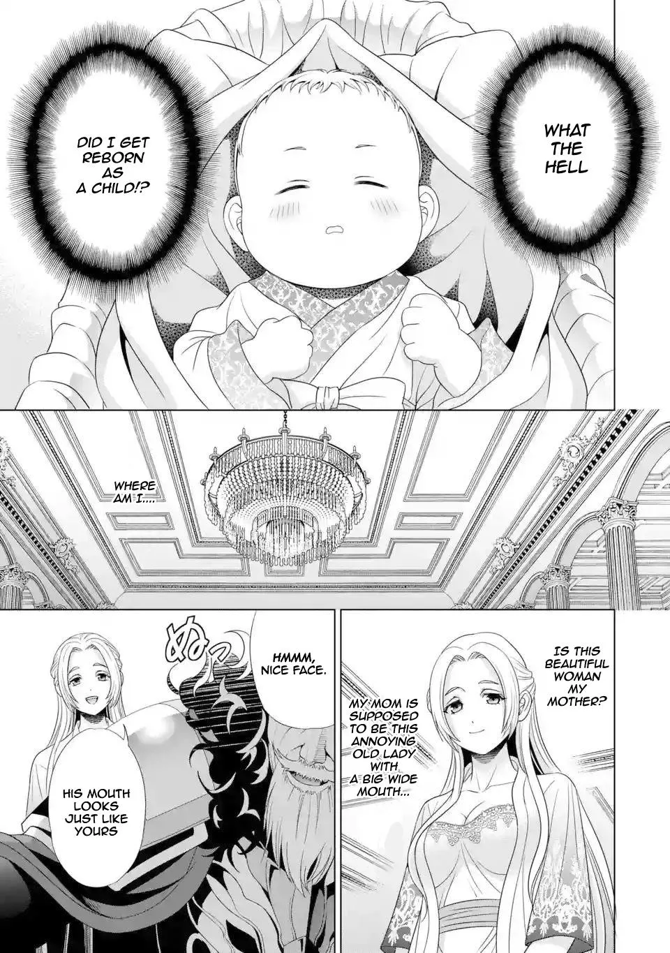 Noble Reincarnation ~Blessed With the Strongest Power From Birth~ Zinmanga X Chapter 1.1 Page 4