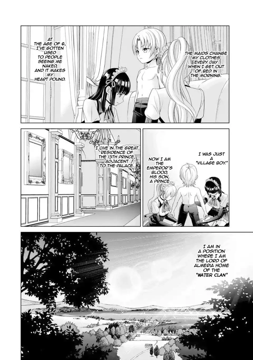 Noble Reincarnation ~Blessed With the Strongest Power From Birth~ Zinmanga X Chapter 1.1 Page 12