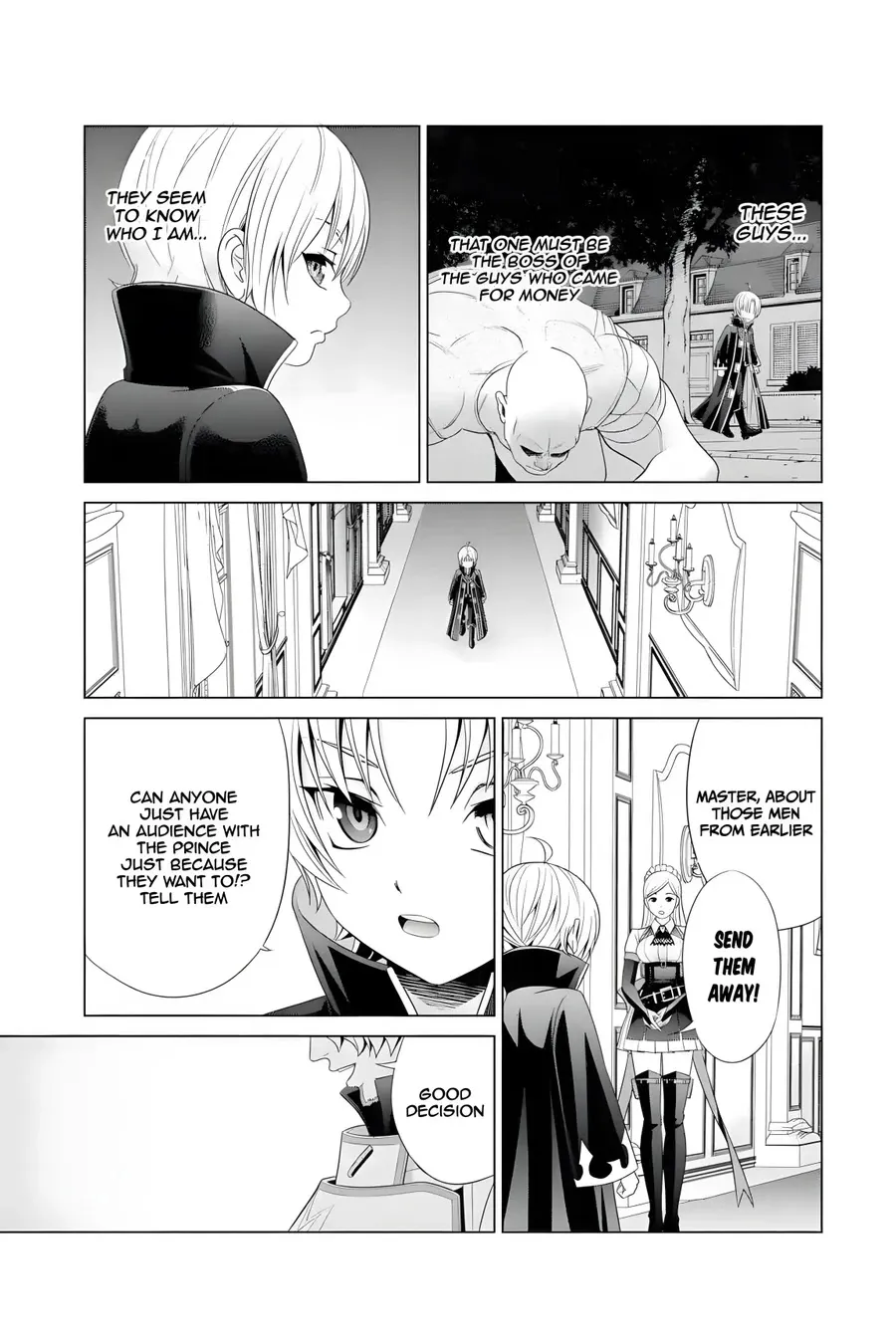Noble Reincarnation ~Blessed With the Strongest Power From Birth~ Zinmanga X Chapter 1 Page 54
