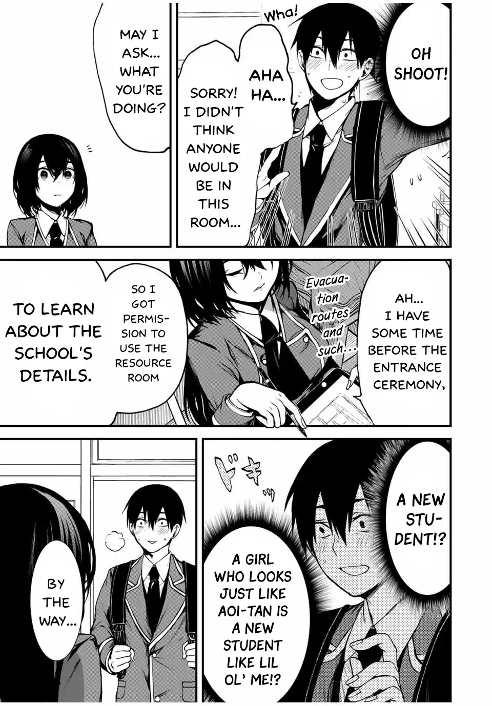 Tonari no Kurokawa-san Zinmanga X Chapter 1 Page 8