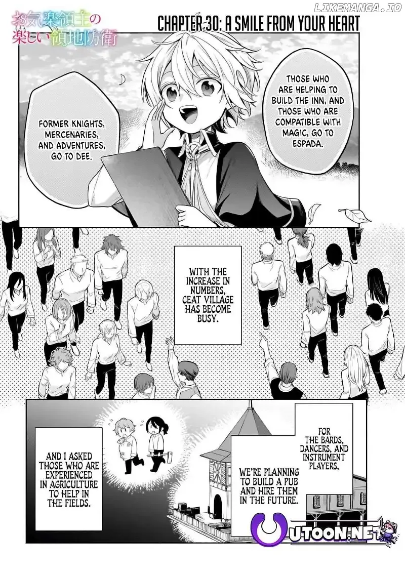 Fun Territory Defense By The Optimistic Lord Zinmanga X Chapter 30.1 Page 2