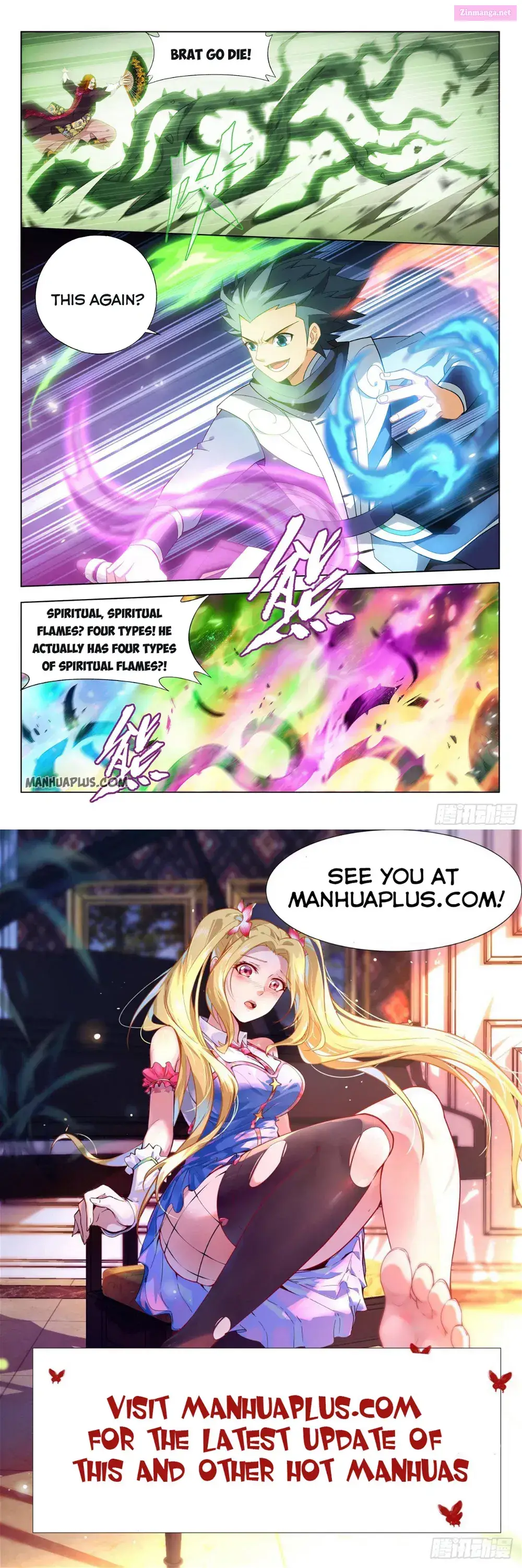 Doupo Cangqiong Zinmanga X Chapter 327 Page 20
