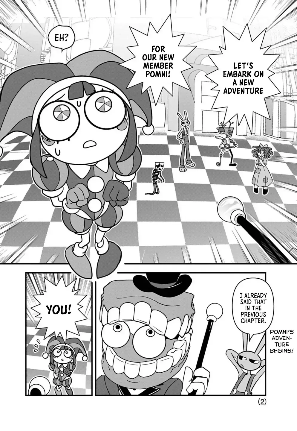 The Amazing Digital Circus Zinmanga X Chapter 2 Page 2