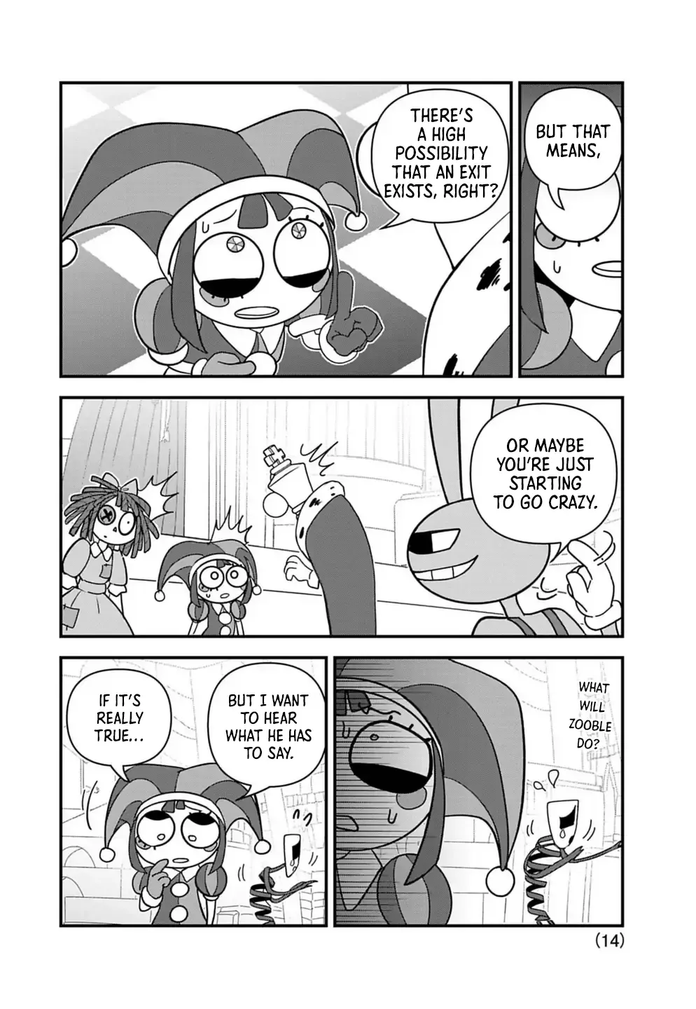 The Amazing Digital Circus Zinmanga X Chapter 2 Page 14