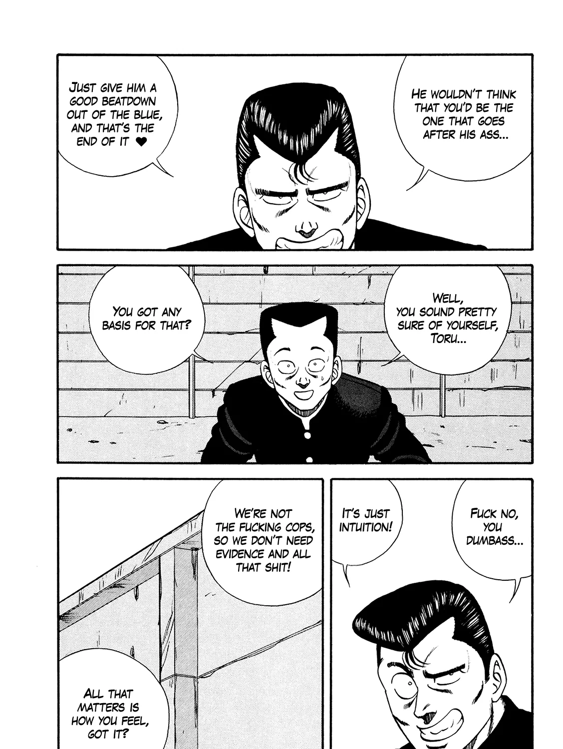 Be-Bop-Highschool Zinmanga X Chapter 176 Page 153