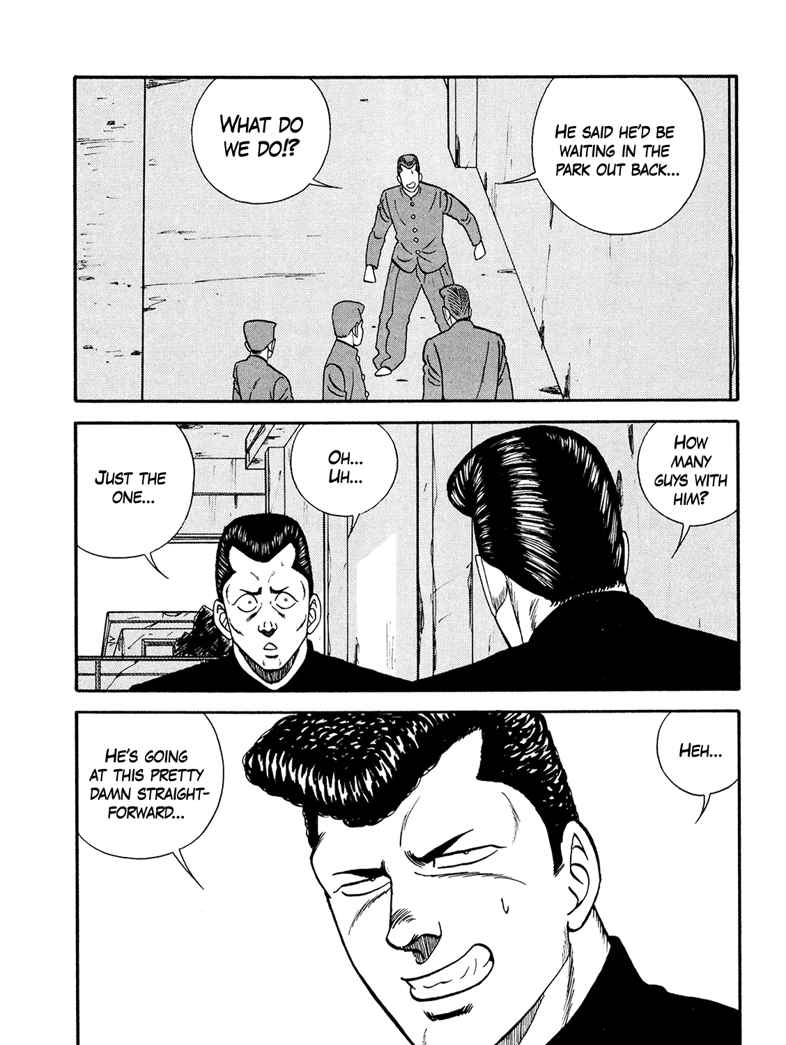 Be-Bop-Highschool Zinmanga X Chapter 176 Page 193