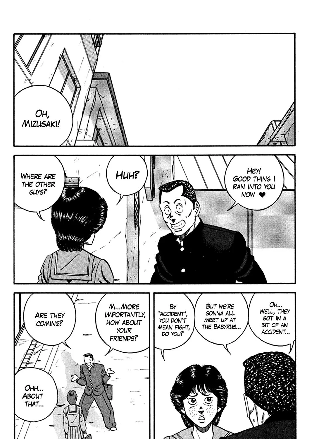 Be-Bop-Highschool Zinmanga X Chapter 161 Page 95