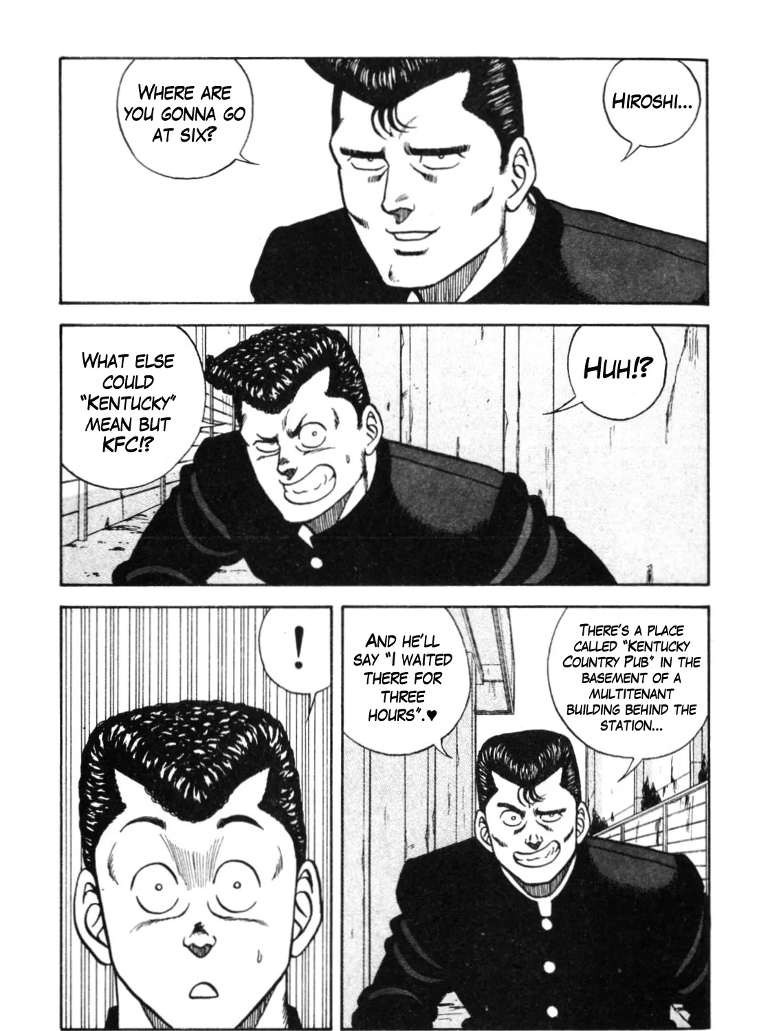 Be-Bop-Highschool Zinmanga X Chapter 110 Page 55