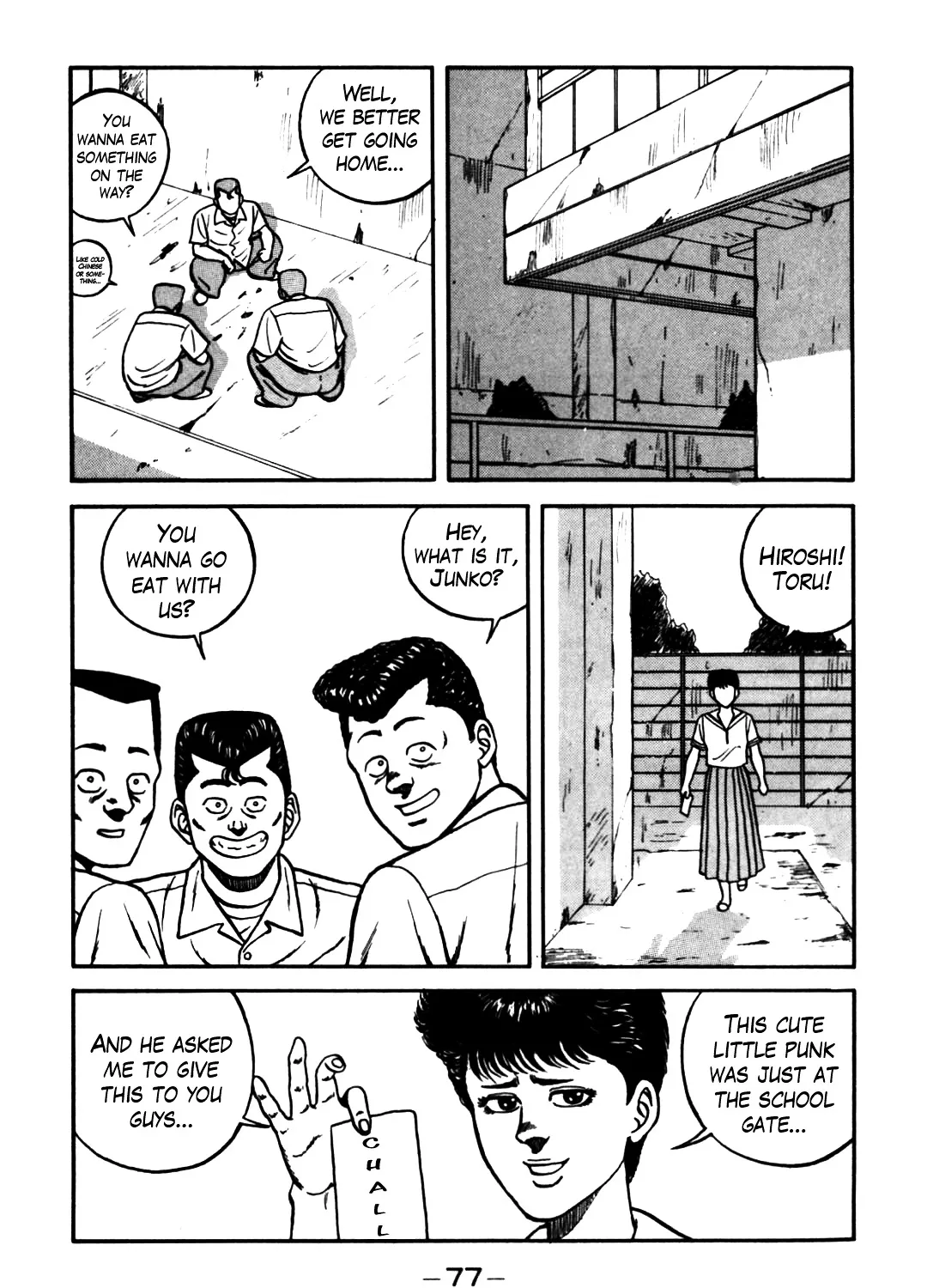 Be-Bop-Highschool Zinmanga X Chapter 61 Page 57