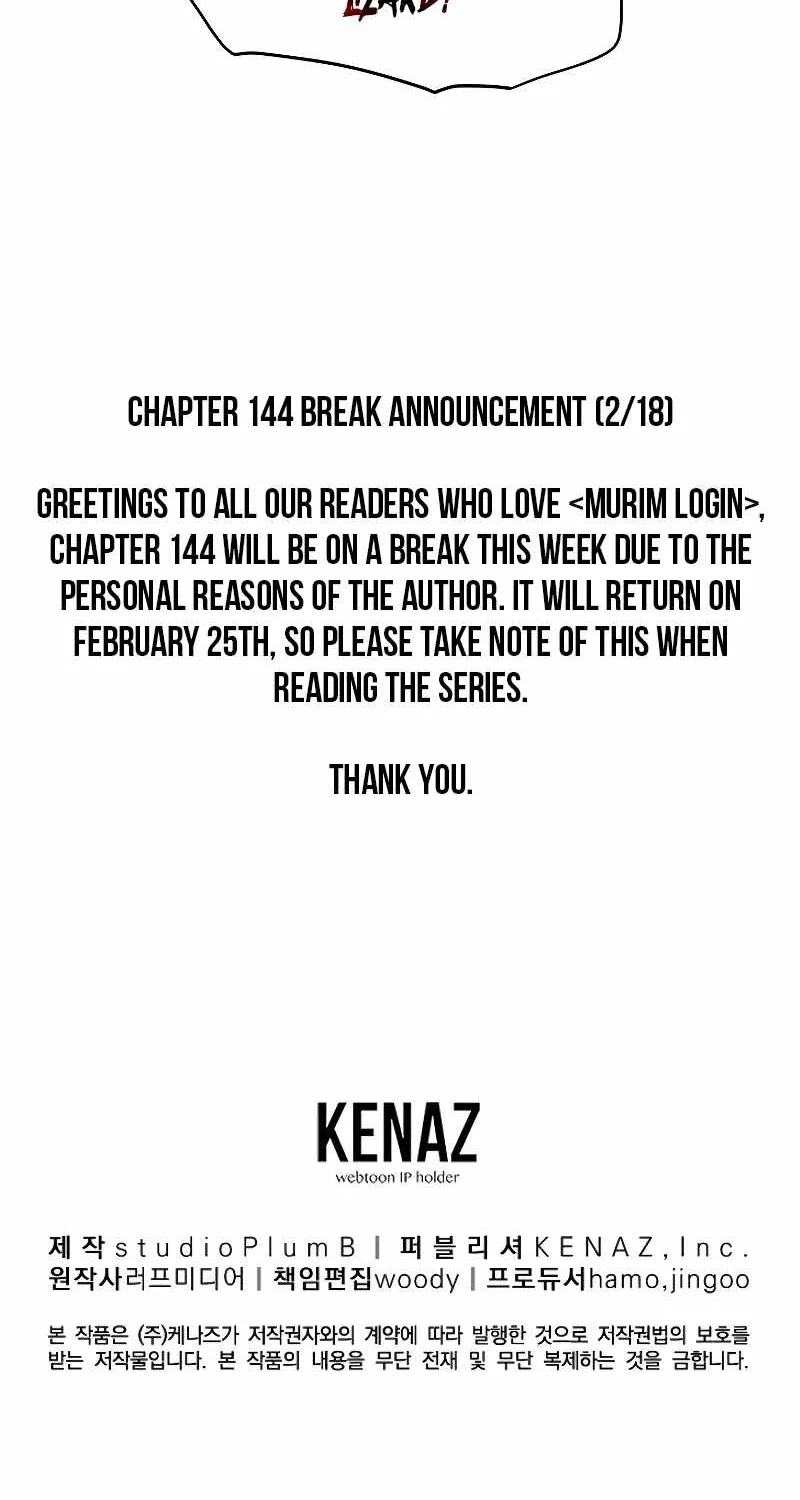 Murim Login Zinmanga X Chapter 143 Page 109