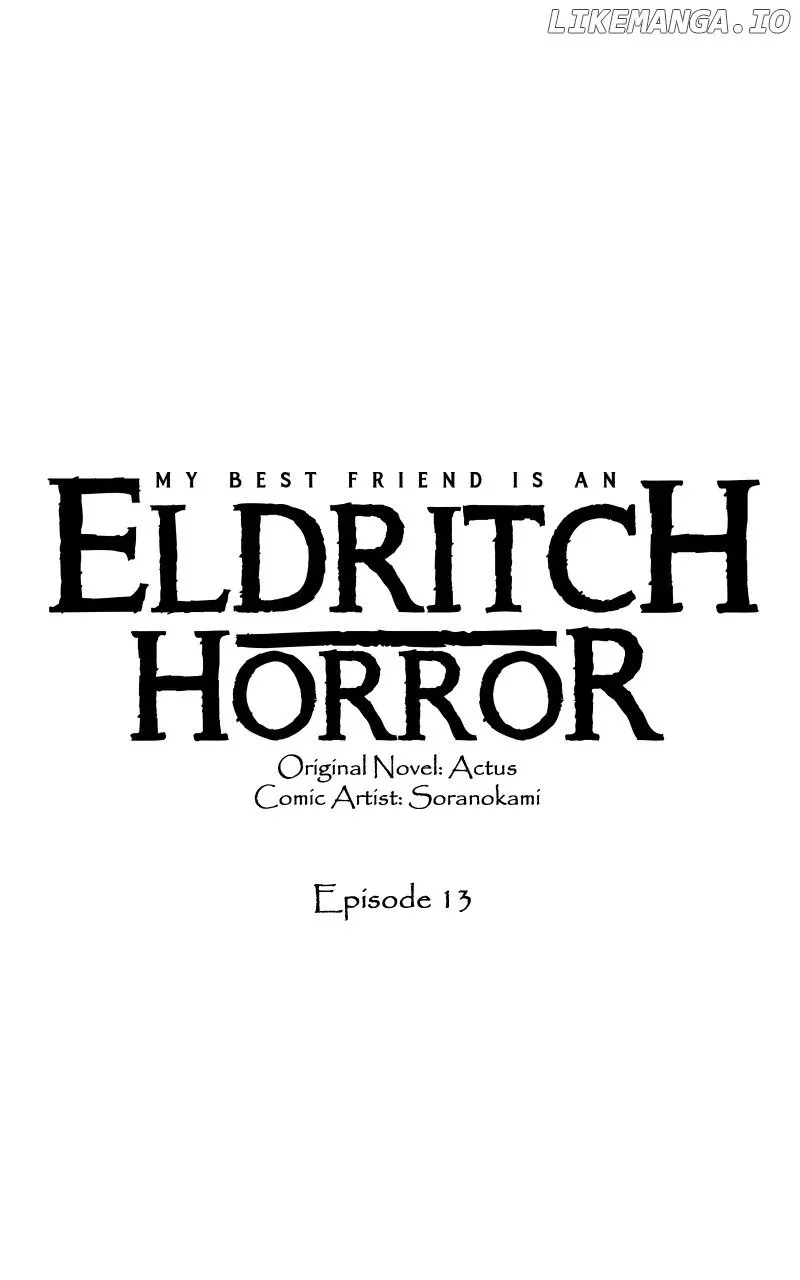 My Best Friend Is An Eldritch Horror Zinmanga X Chapter 13 Page 1