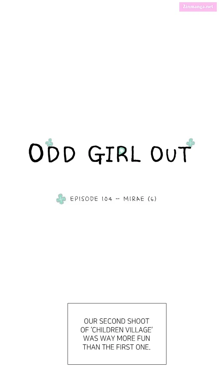 Odd Girl Out Zinmanga X Chapter 104 Page 1