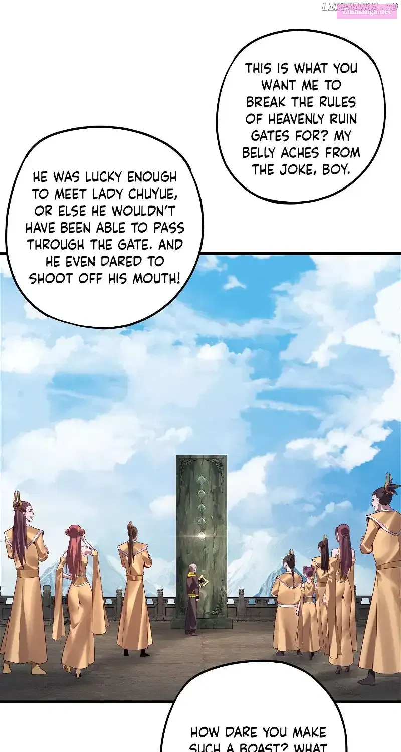 Me, The Heavenly Destined Villain Zinmanga X Chapter 170.1 Page 23