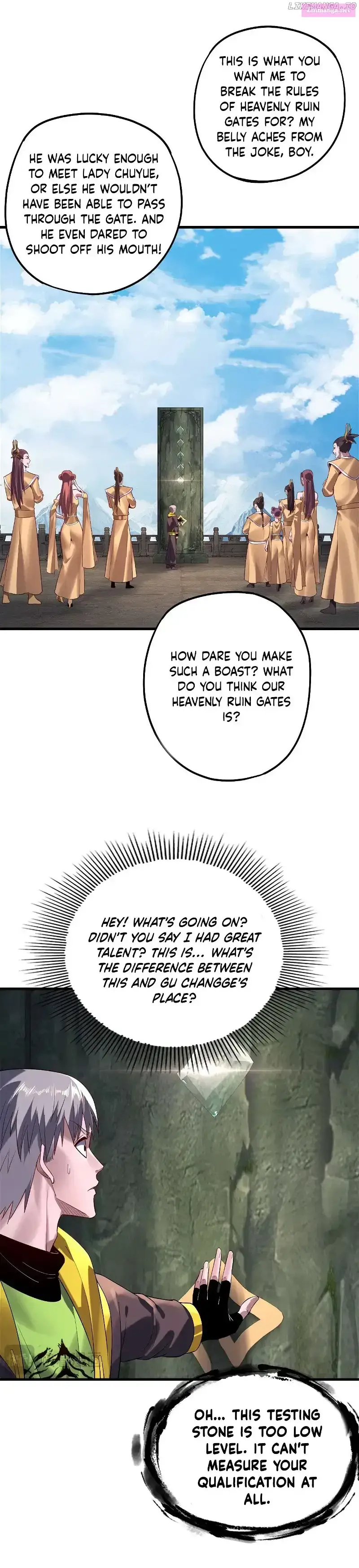 Me, The Heavenly Destined Villain Zinmanga X Chapter 170 Page 8