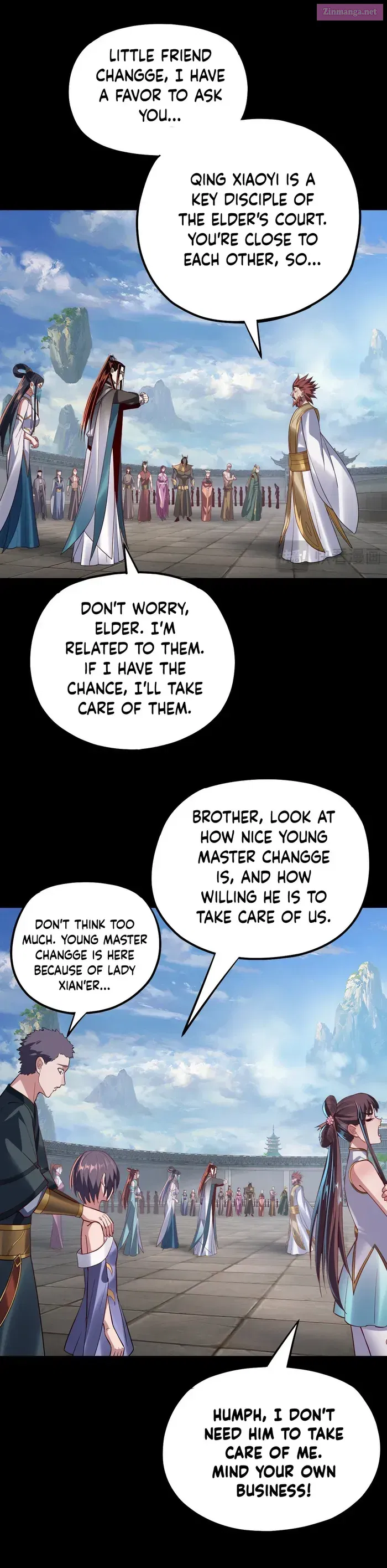 Me, The Heavenly Destined Villain Zinmanga X Chapter 138 Page 15