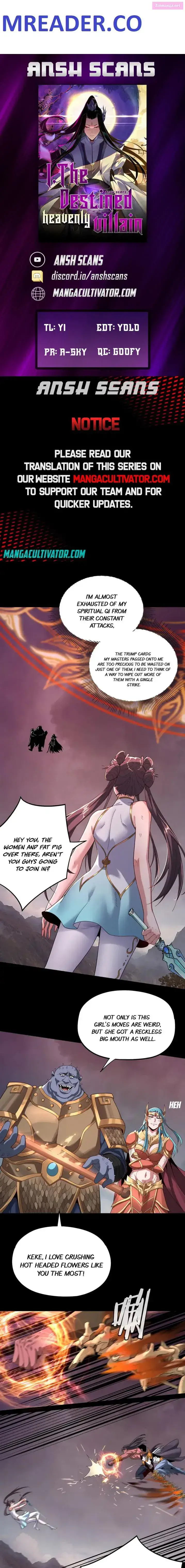 Me, The Heavenly Destined Villain Zinmanga X Chapter 57 Page 1