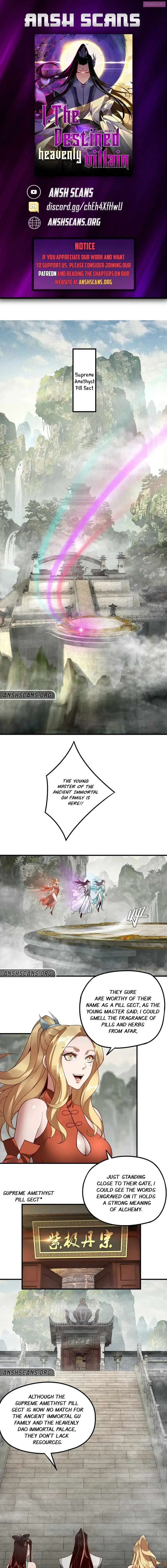 Me, The Heavenly Destined Villain Zinmanga X Chapter 32 Page 1